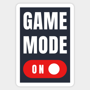 Game Mode Fun Gamer Apparel Sticker